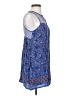 Forever 21 100% Rayon Blue Sleeveless Blouse Size S - photo 4