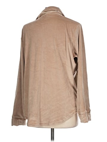 SKIMS Long Sleeve Button-Down Shirt (view 2)