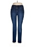 Curve Appeal Solid Blue Jeans Size 28 waist - photo 1