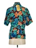 Notations Tropical Teal Short Sleeve Blouse Size P (petite) - photo 2