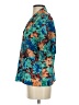 Notations Tropical Teal Short Sleeve Blouse Size P (petite) - photo 5