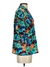 Notations Tropical Teal Short Sleeve Blouse Size P (petite) - photo 4