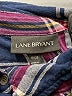 Lane Bryant 100% Rayon Plaid Blue 3/4 Sleeve Button-Down Shirt Size 18 - 20 Plus - photo 7