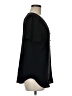 Ann Taylor 100% Polyester Black Short Sleeve Top Size M - photo 4