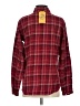 Woolrich Plaid Burgundy Long Sleeve Button-Down Shirt Size S - photo 2