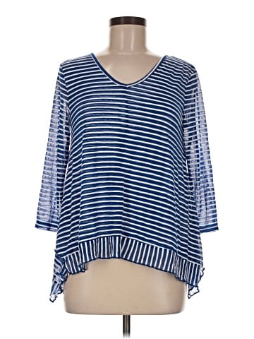 Studio JPR 3/4 Sleeve Blouse (view 1)