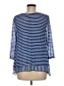 Studio JPR Blue 3/4 Sleeve Blouse Size M - photo 2