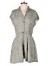 Suzy Shier 100% Viscose Hearts Gray Romper Size M - photo 1