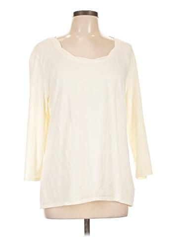 Coldwater Creek 3/4 Sleeve T-Shirt (view 1)