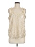 LC Lauren Conrad 100% Polyester Ivory Tank Top Size M - photo 1