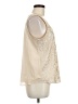 LC Lauren Conrad 100% Polyester Ivory Tank Top Size M - photo 4