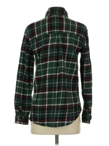 American Eagle Outfitters Long Sleeve Button-Down Shirt (view 2)