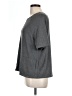 Go Couture Gray Short Sleeve Top Size L - photo 5