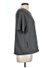 Go Couture Gray Short Sleeve Top Size L - photo 4
