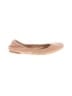 Lucky Brand 100% Leather Solid Tan Flats Size 7 1/2 - photo 1