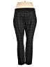 dalia Plaid Black Dress Pants Size XL - photo 2