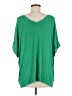 CAbi Green Short Sleeve Top Size M - photo 2