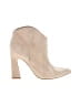 Marc Fisher LTD 100% Leather Ivory Ankle Boots Size 7 - photo 1
