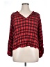 Old Navy Red 3/4 Sleeve Blouse Size XL - photo 1