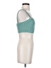Blue Blush Teal Sleeveless Top Size S - photo 4