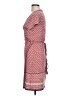Max Studio Print Burgundy Casual Dress Size L - photo 5