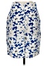 Odille Print Blue Casual Skirt Size 0 - photo 2