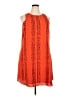 Apt. 9 100% Polyester Orange Casual Dress Size XXL - photo 1