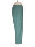 Open Edit Solid Teal Casual Pants Size L - photo 4
