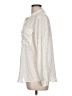 Liz Claiborne 100% Polyester Polka Dots Ivory Long Sleeve Blouse Size L (petite) - photo 5