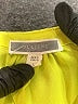 Pleione 100% Polyester Yellow Short Sleeve Blouse Size L - photo 7