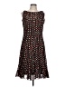 Sandra Darren Polka Dots Black Casual Dress Size 10 - photo 1