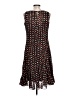 Sandra Darren Polka Dots Black Casual Dress Size 10 - photo 2