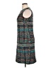 St. John Tweed Teal Cocktail Dress Size 14 - photo 5