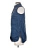 J.Jill 100% Linen Blue Sleeveless Button-Down Shirt Size XS - photo 5