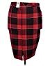 Torrid Plaid Red Casual Skirt Size 2X Plus (2) - photo 2