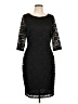 Laundry by Shelli Segal Black Cocktail Dress Size 12 - photo 1
