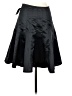 Apostrophe 100% Polyester Solid Black Formal Skirt Size 4 Petite - photo 2