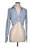 Abbeline Blue Long Sleeve Blouse Size L - photo 1