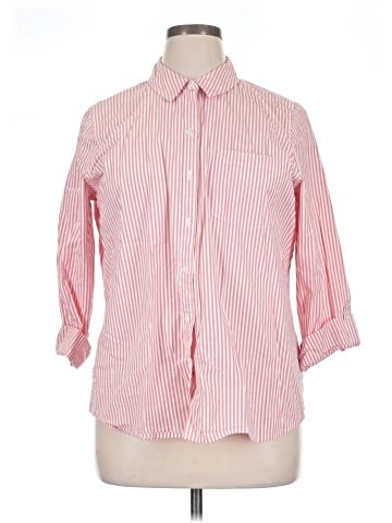 Croft & Barrow 3/4 Sleeve Button-Down Shirt (view 1)