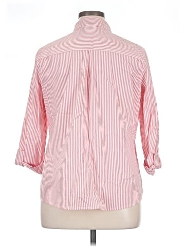 Croft & Barrow 3/4 Sleeve Button-Down Shirt (view 2)