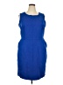 Lands' End Blue Cocktail Dress Size 20W - photo 1