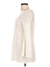 Green Envelope Ivory Long Sleeve Blouse Size L - photo 5