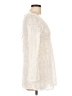 Green Envelope Ivory Long Sleeve Blouse Size L - photo 4