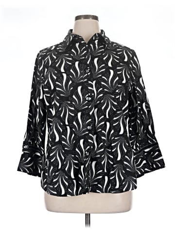 Foxcroft 3/4 Sleeve Blouse (view 1)