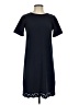 Ann Taylor Solid Blue Casual Dress Size 0 - photo 1