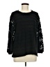 Eri + Ali Black 3/4 Sleeve Top Size M - photo 1