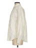 Everlane 100% Flax Color Block Ivory Long Sleeve Button-Down Shirt Size 4 - photo 5