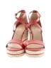 MICHAEL Michael Kors 100% Leather Red Wedges Size 8 - photo 2