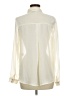 Ali & Kris 100% Polyester Ivory Long Sleeve Blouse Size M - photo 2