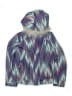 Spyder Print Blue Snow Jacket Size 8 - photo 1